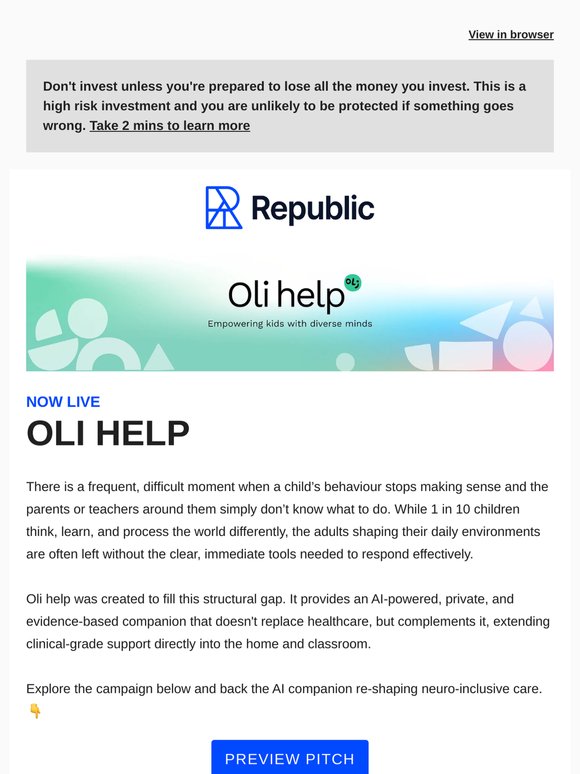 Meet Oli help: The AI-powered healthcare platform scaling evidence-based care for diverse minds 🧠