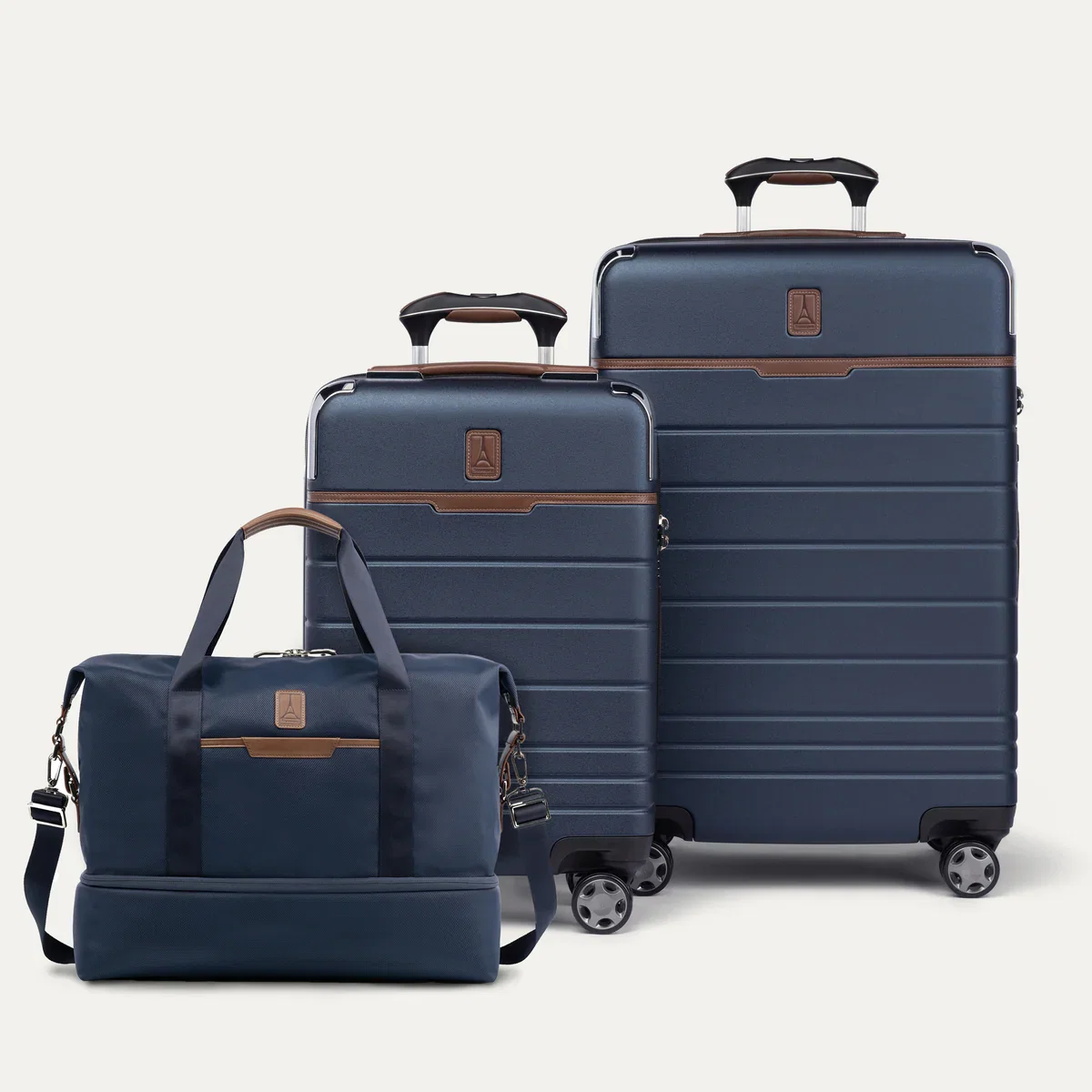 Image of Travelpro® x Travel + Leisure® Carry-On / Medium Check-In / Drop-Bottom Weekender Set
