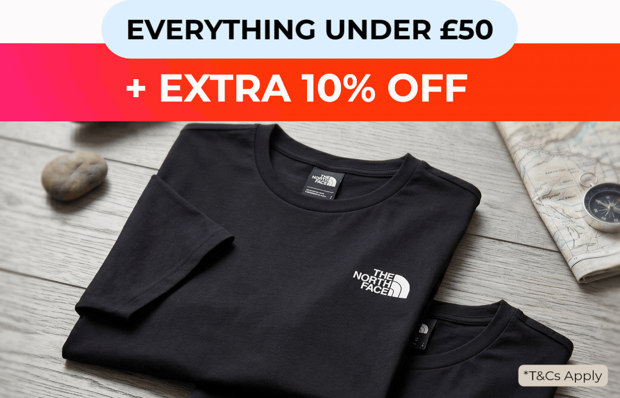 EVERYTHING UNDER £50 + EXTRA 10% OFF