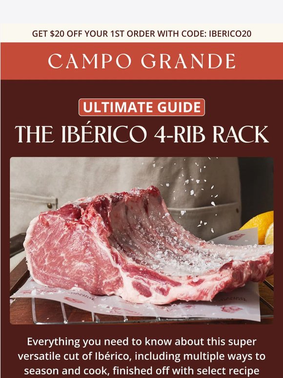 Ultimate Guide: The Ibérico 4-Rib Rack