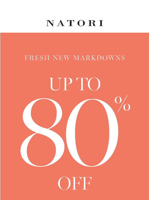 Fresh New Markdowns!