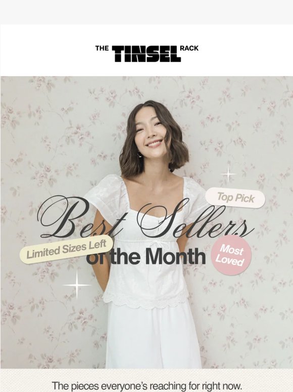 May's bestselling favourites are almost gone 👀