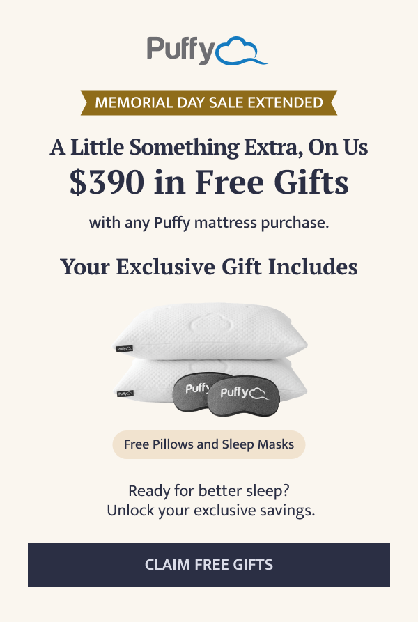 Your free sleep gifts are here! 