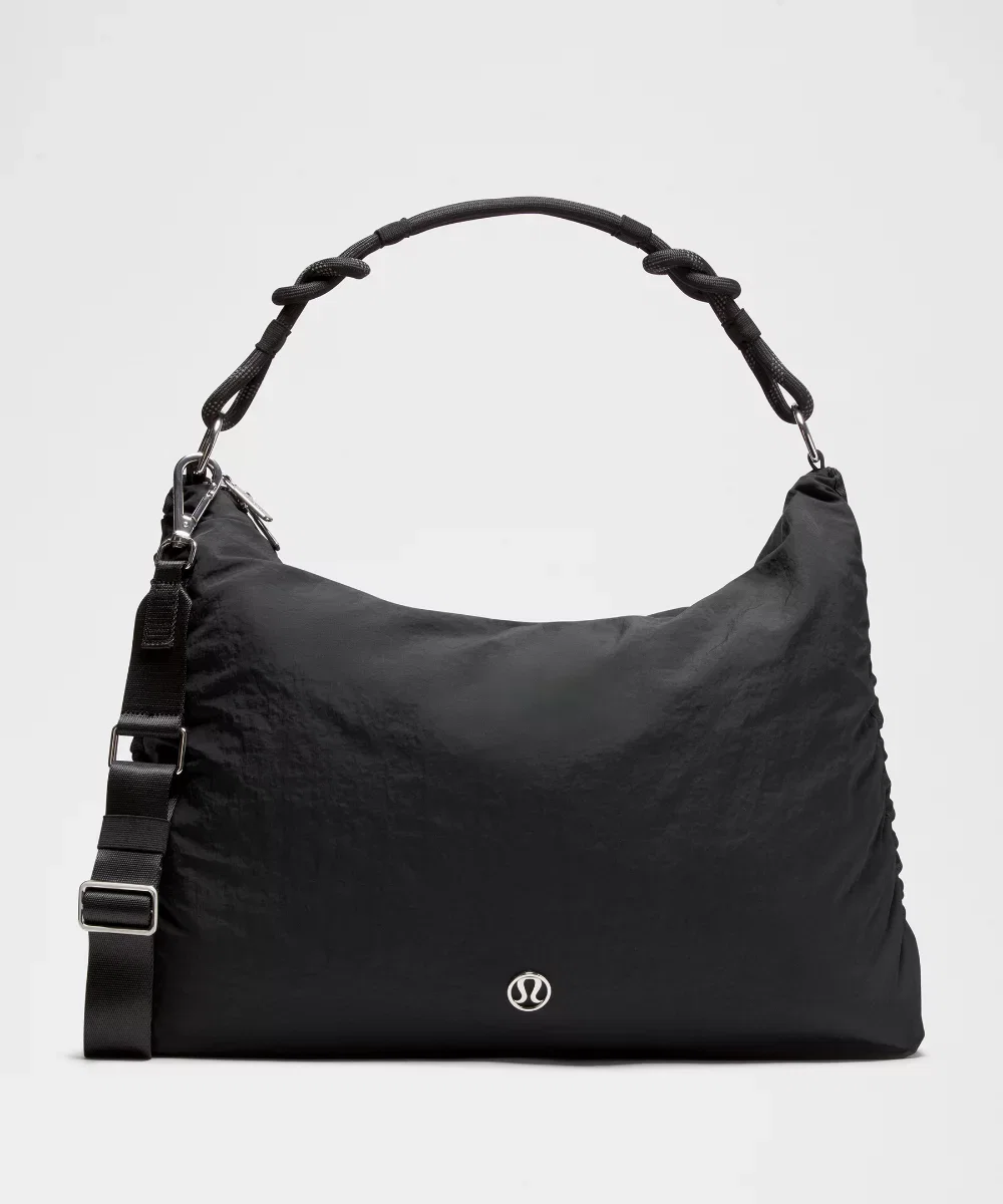 Convertible Ruched Crossbody Bag Large 16L