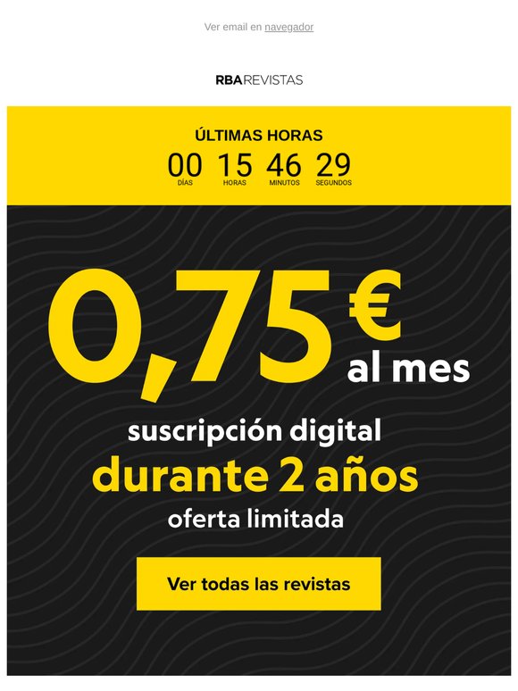 Hasta -85% ⏰ ÚLTIMAS HORAS