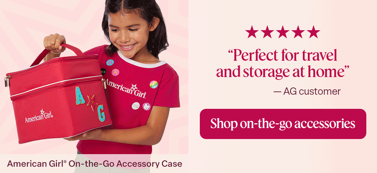 American Girl® On-the-Go Bed Set + American Girl® On-the-Go Accessory Set. Shop on-the-go accessories