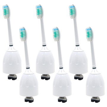 6-Pack: Philips Sonicare E series Replacement Toothbrush Heads 