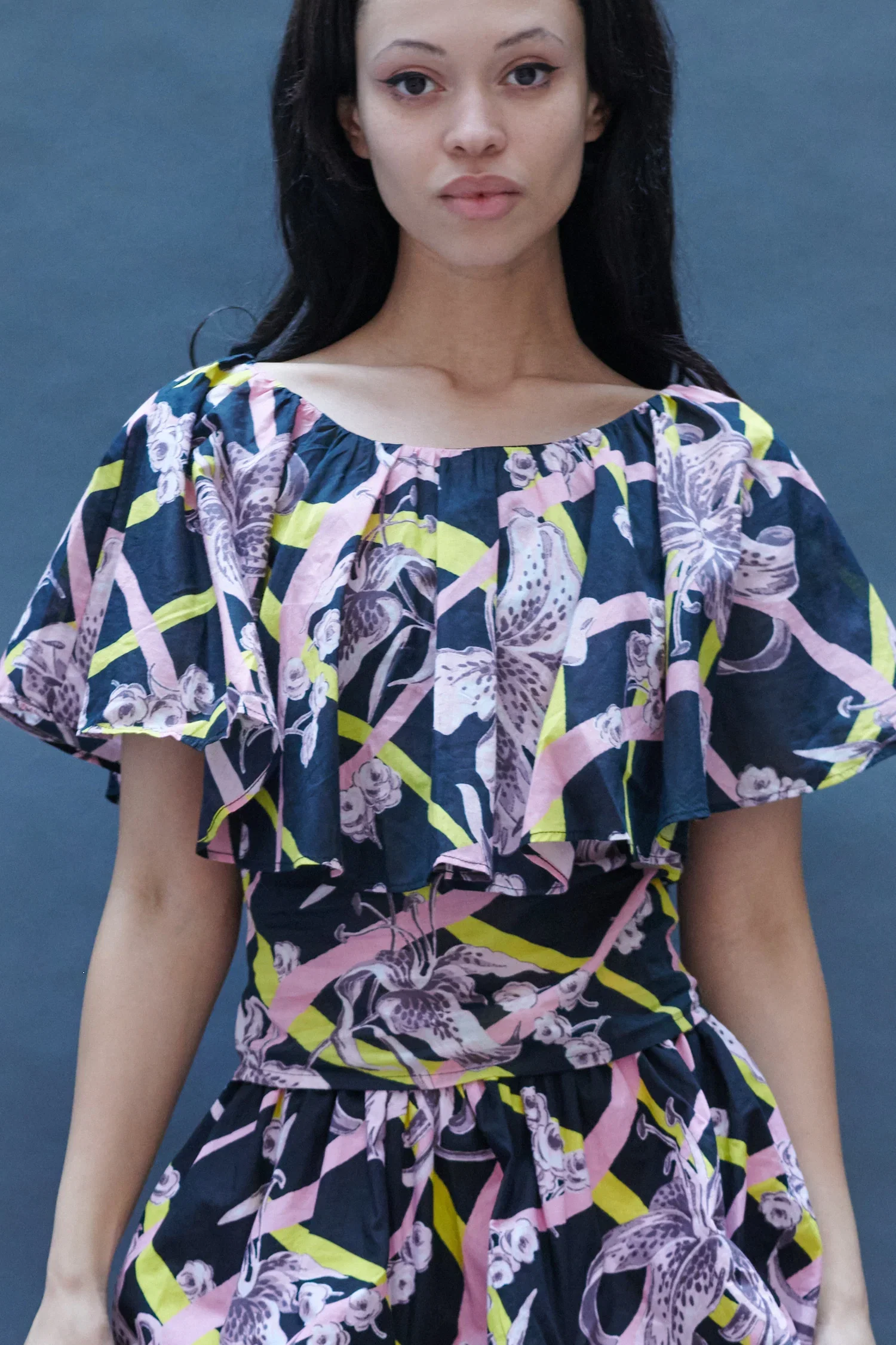Image of Julia Blouse in Iris