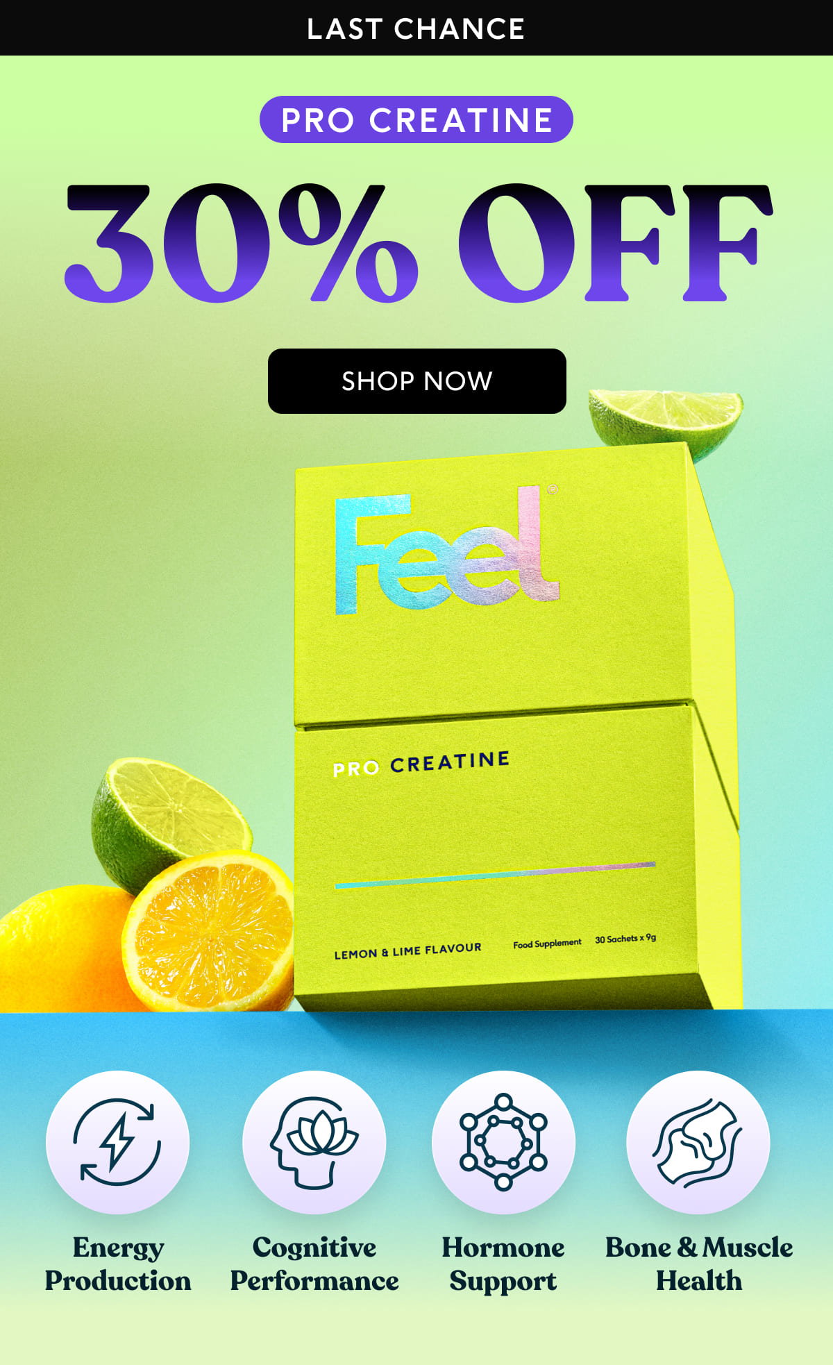 Feel Pro Creatine - Last Chance - 30% OFF