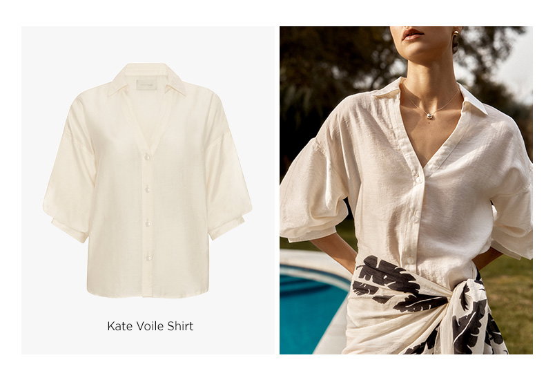 The Kate Voile Shirt