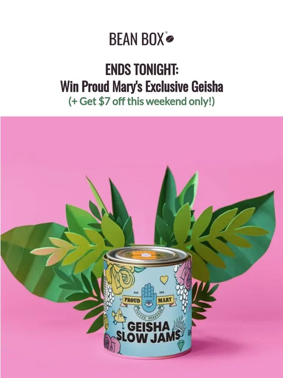 Ends Tonight: Win the rarest coffee we carry ☕🦄