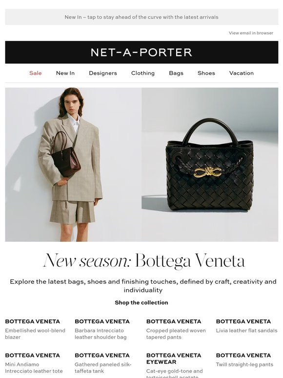 New season: Bottega Veneta