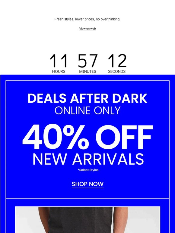New Fits, 40% OFF Energy ✨