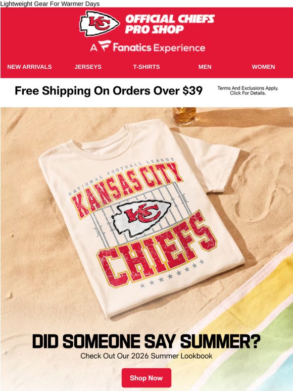 Summer Starts With Chiefs Styles