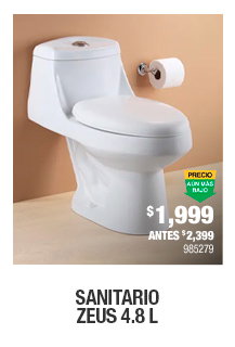 Sanitario Zeus 4.8 L