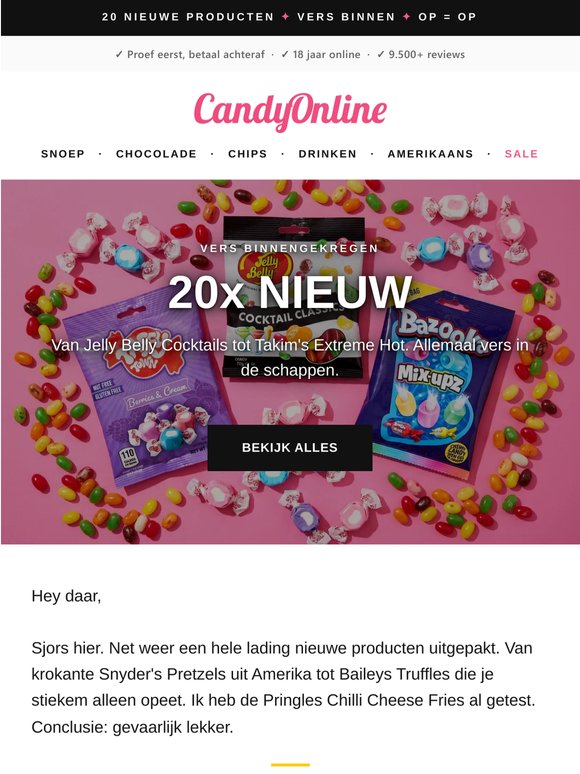 20x nieuw en je kent ze nog niet