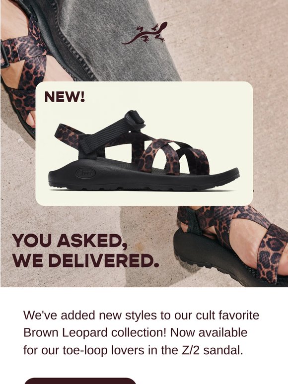 You asked, we listened: Shop new Brown Leopard!