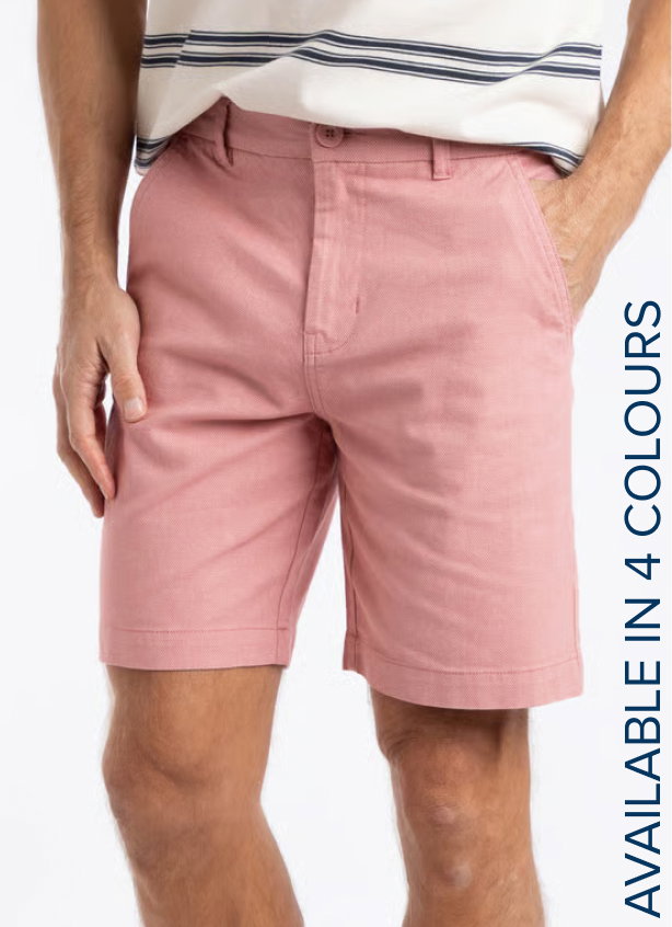 Charleston Textured Chino Shorts Nantucket