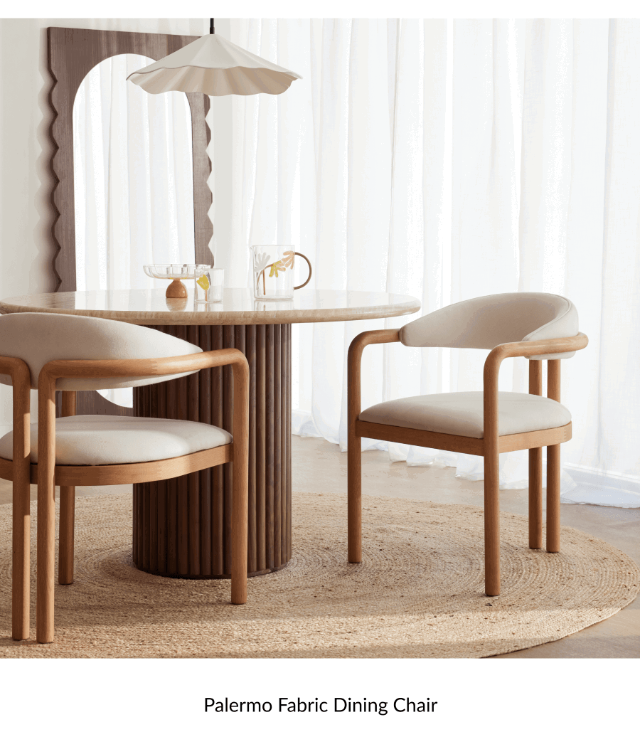 Shop Palermo Fabric Dining Chair