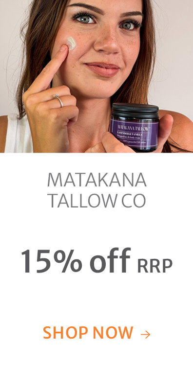 15% off RRP on Matakana Tallow Co