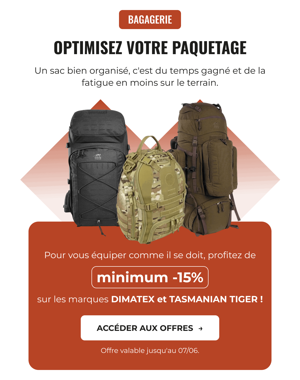 OPTIMISEZ VOTRE PAQUETAGE 1