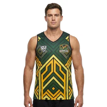 Cape Town Cobras Mens Rugby Vest