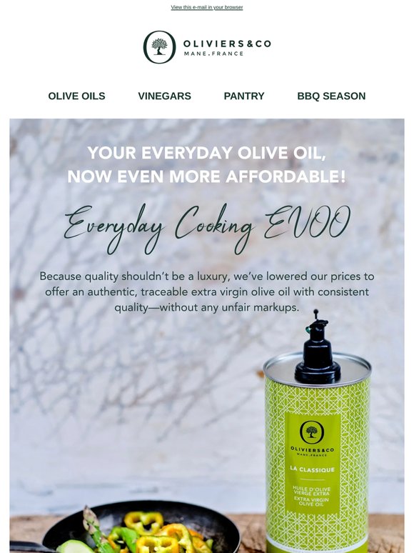 Your Everyday Cooking EVOO Just Got Cheaper! 🫒