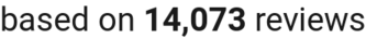 number of reviews