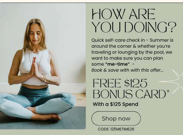 Plan Some Me-Time