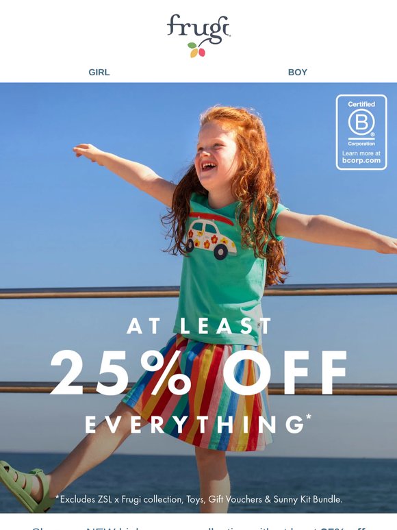 New high summer styles, now 25% off ☀️
