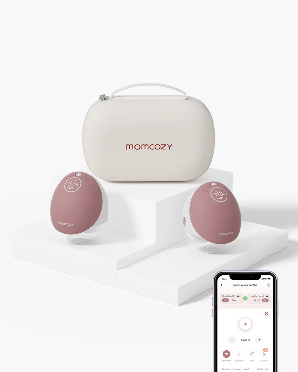 Image of Momcozy Mobile Flow™ Hands-Free Breast Pump | M9