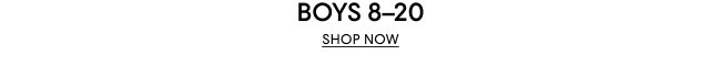 Boys 8-20