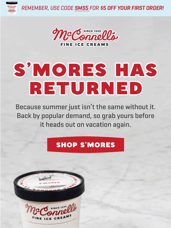 S’mores is BACK