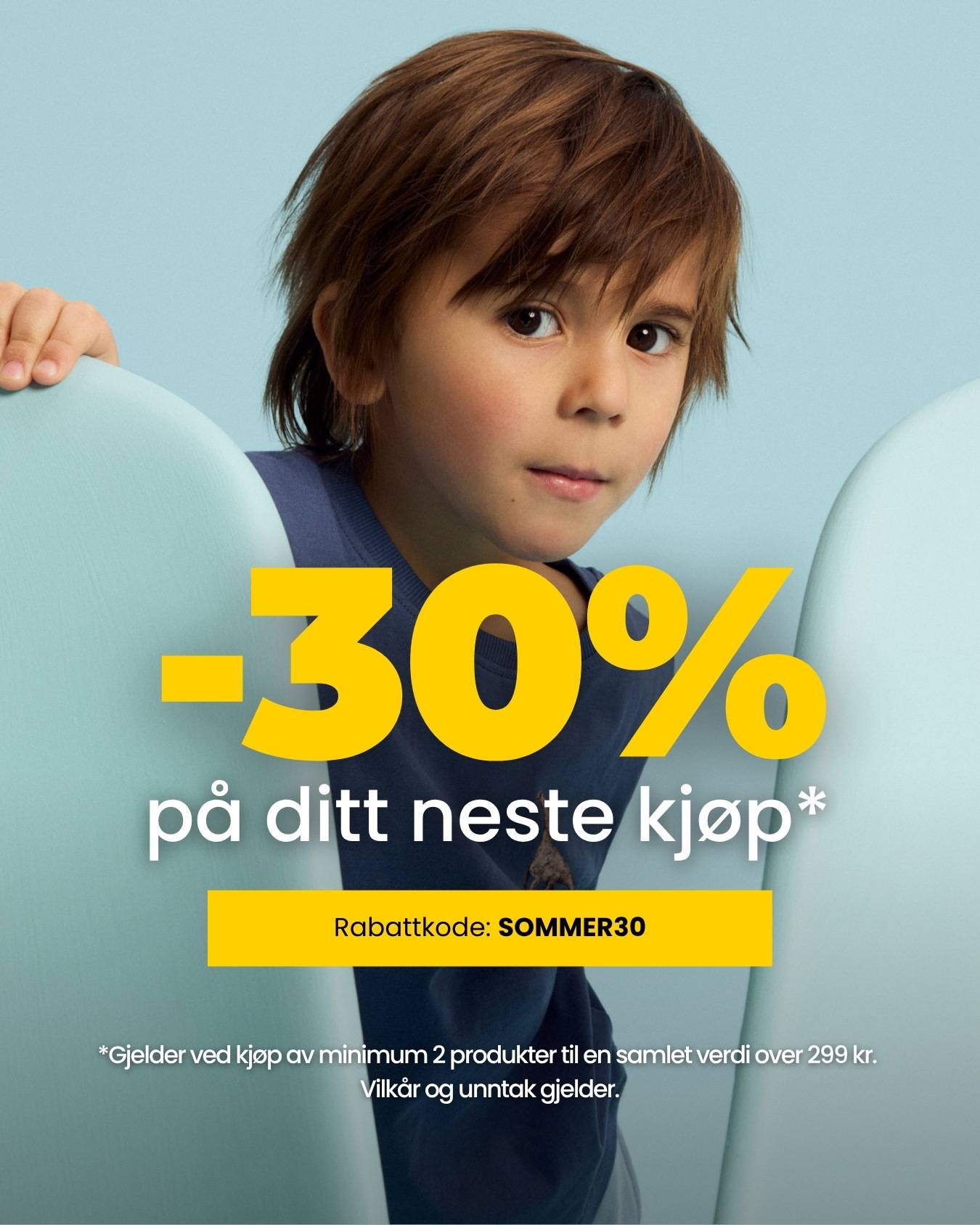 30% rabatt på ditt neste kjøp*
