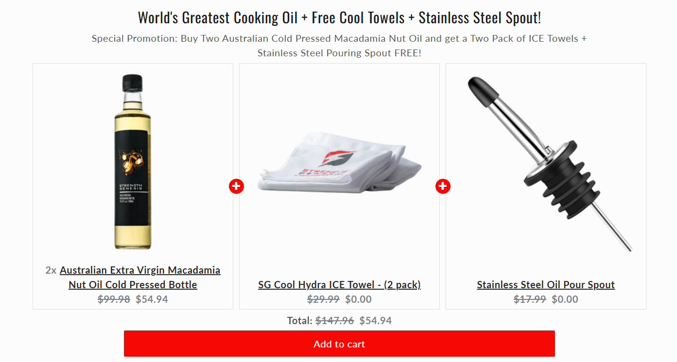 World's Greatest Cooking Oil + Free Cool Towels + Stainless Steel Spout!
