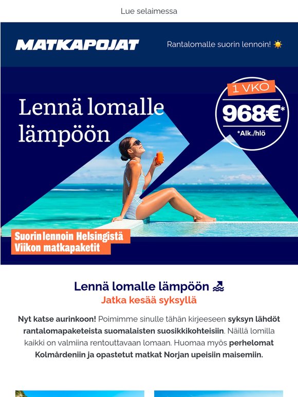 🏖 Lämpöön syksyllä!  🐾  Kolmården, Norja ja muut kesän matkat