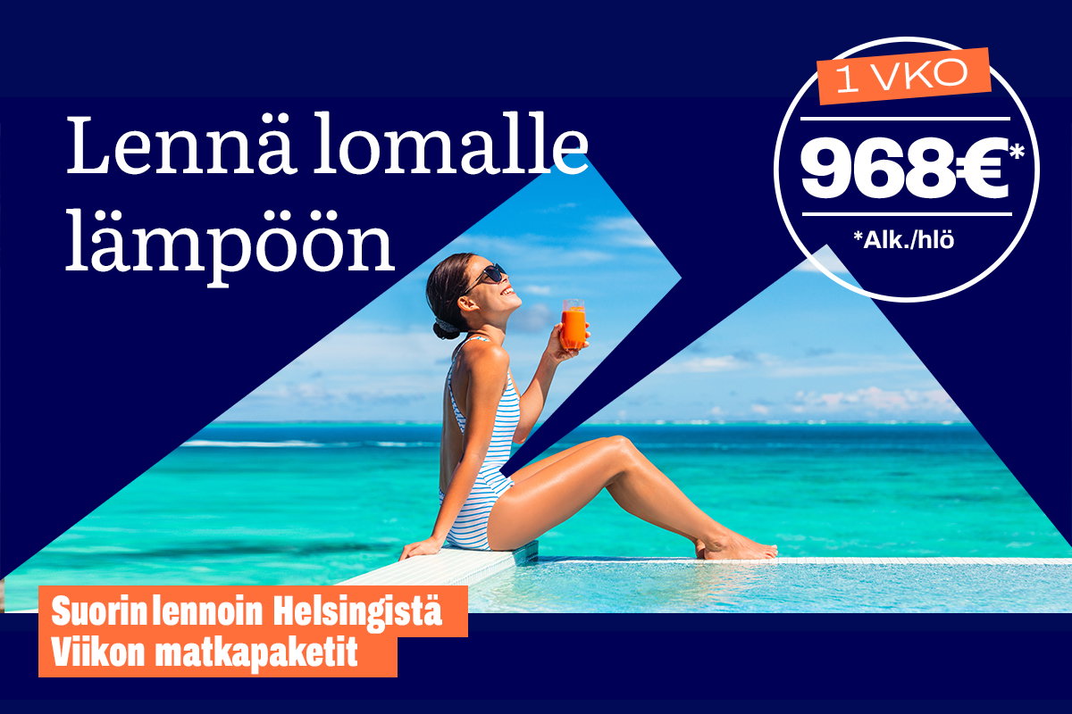 Lomalle aurinkoon