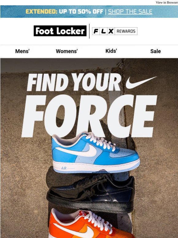 Keep your style fresh this summer with new AF1 colors.