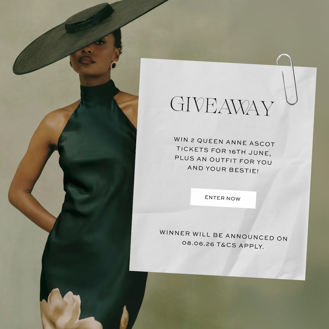 Win 2 Queen Anne Ascot tickets for 16th June, plus an outfit for you and your bestie!