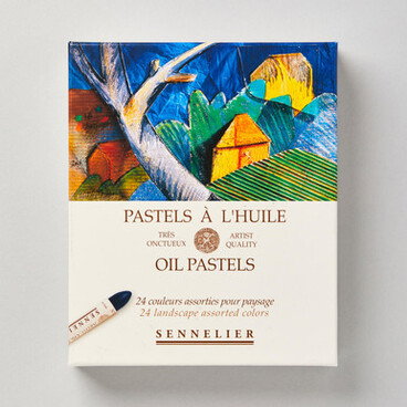 Sennelier Artists' Classic Oil Pastel Landscape Set of 24