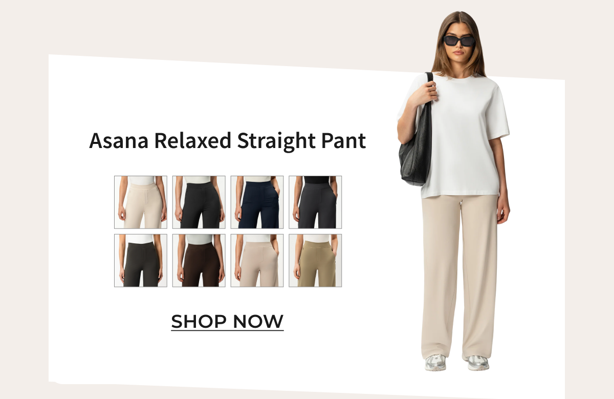 Asana Relaxed Straight Pant