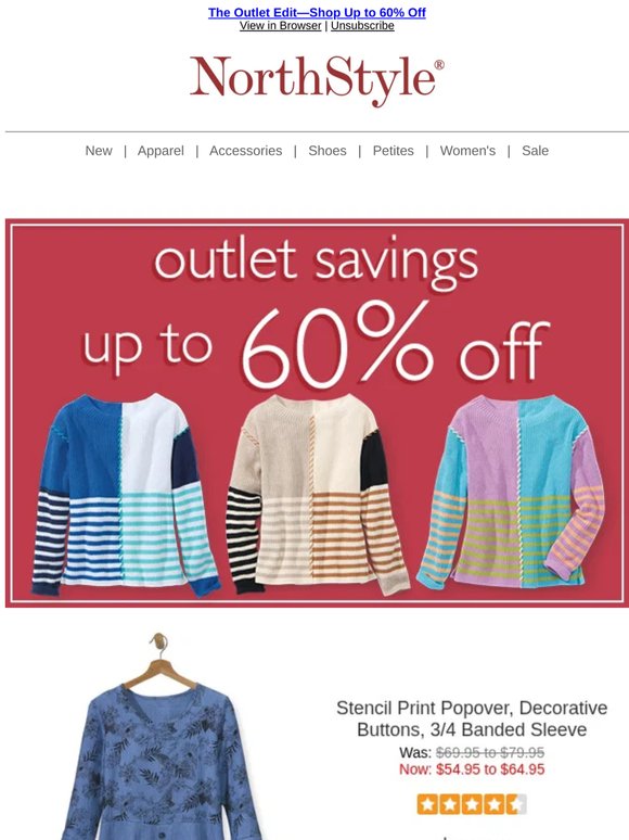 ✨ Don’t Miss New Outlet Markdowns