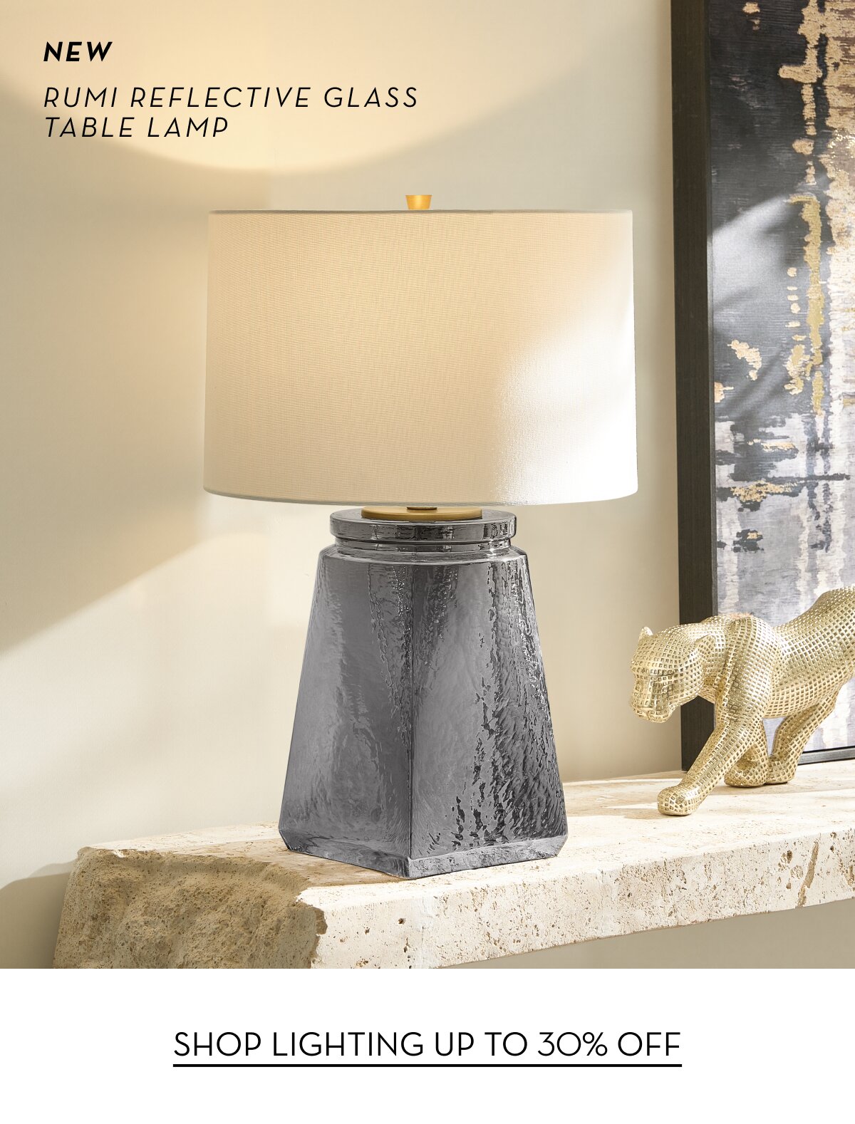 Shop lighting, up to 30% off