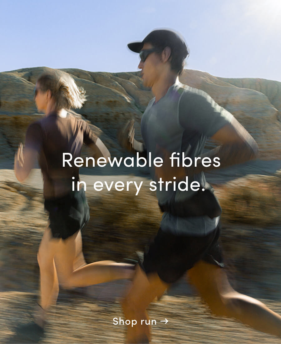 Renewable fibres in every stride