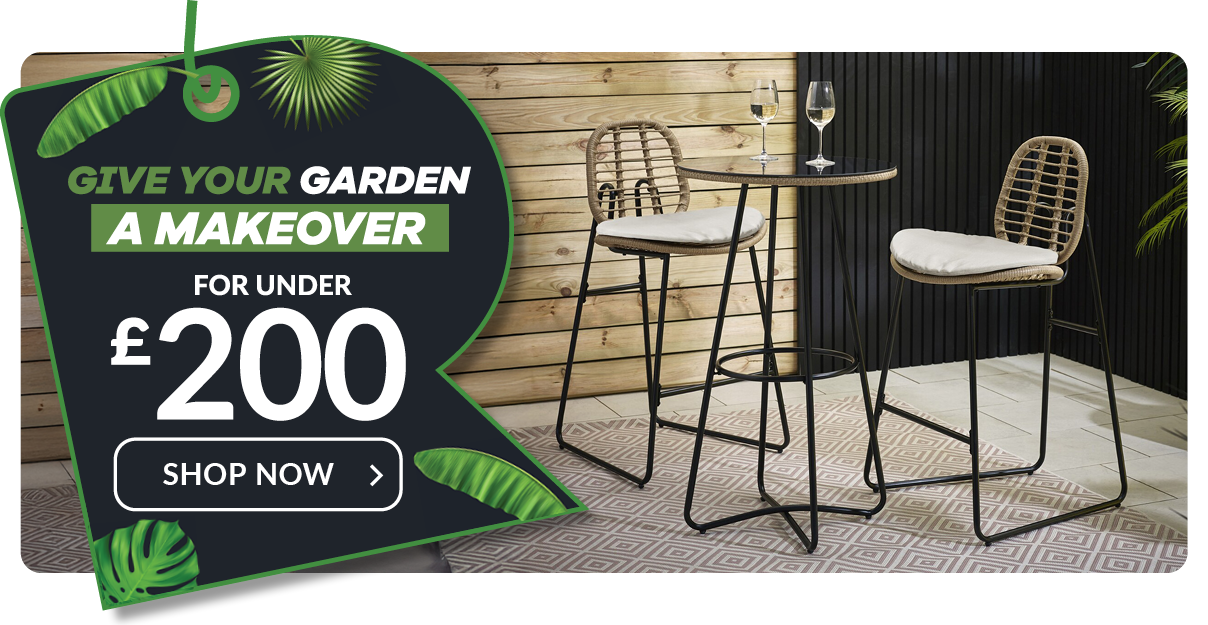 Give your garden a makeover for under £200