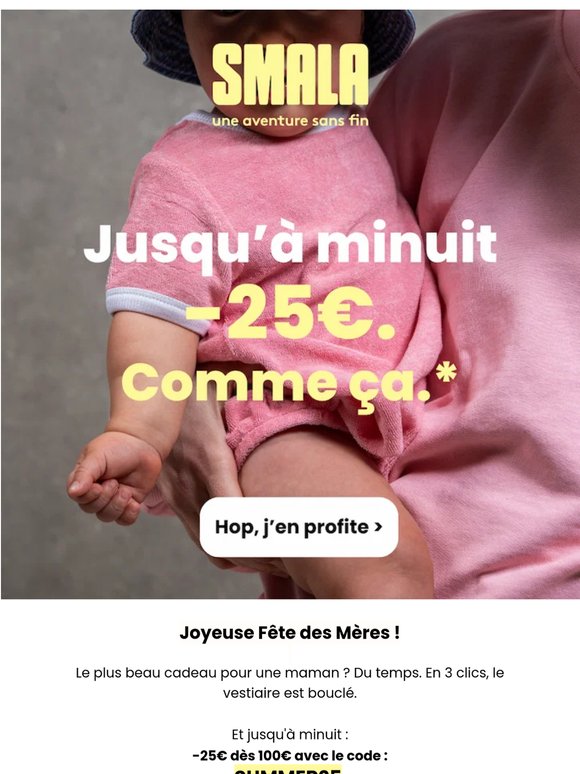 💌  Jusqu'à minuit : −25€ pour le switch d'été !