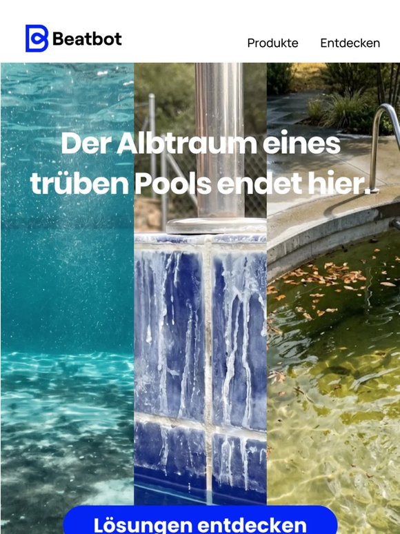 Wasserpflege im Gleichgewicht, aber das Wasser ist immer noch trüb?