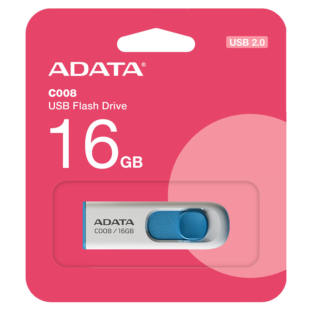 ADATA USB 2.0 Flash Drive Memory Pen C008 - 16GB - £6.99 delivered