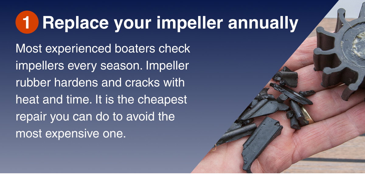 Replace your impeller annually