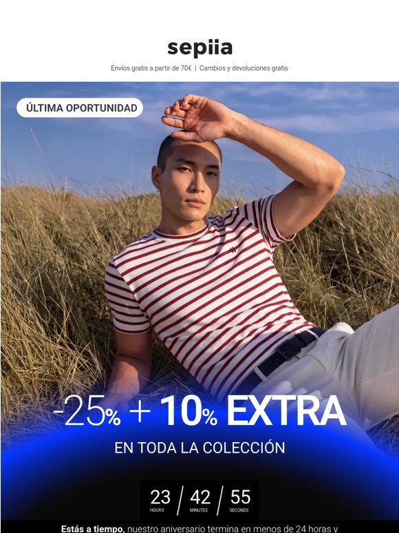 -25% + 10% EXTRA en TODO ⏳ Últimas 24H